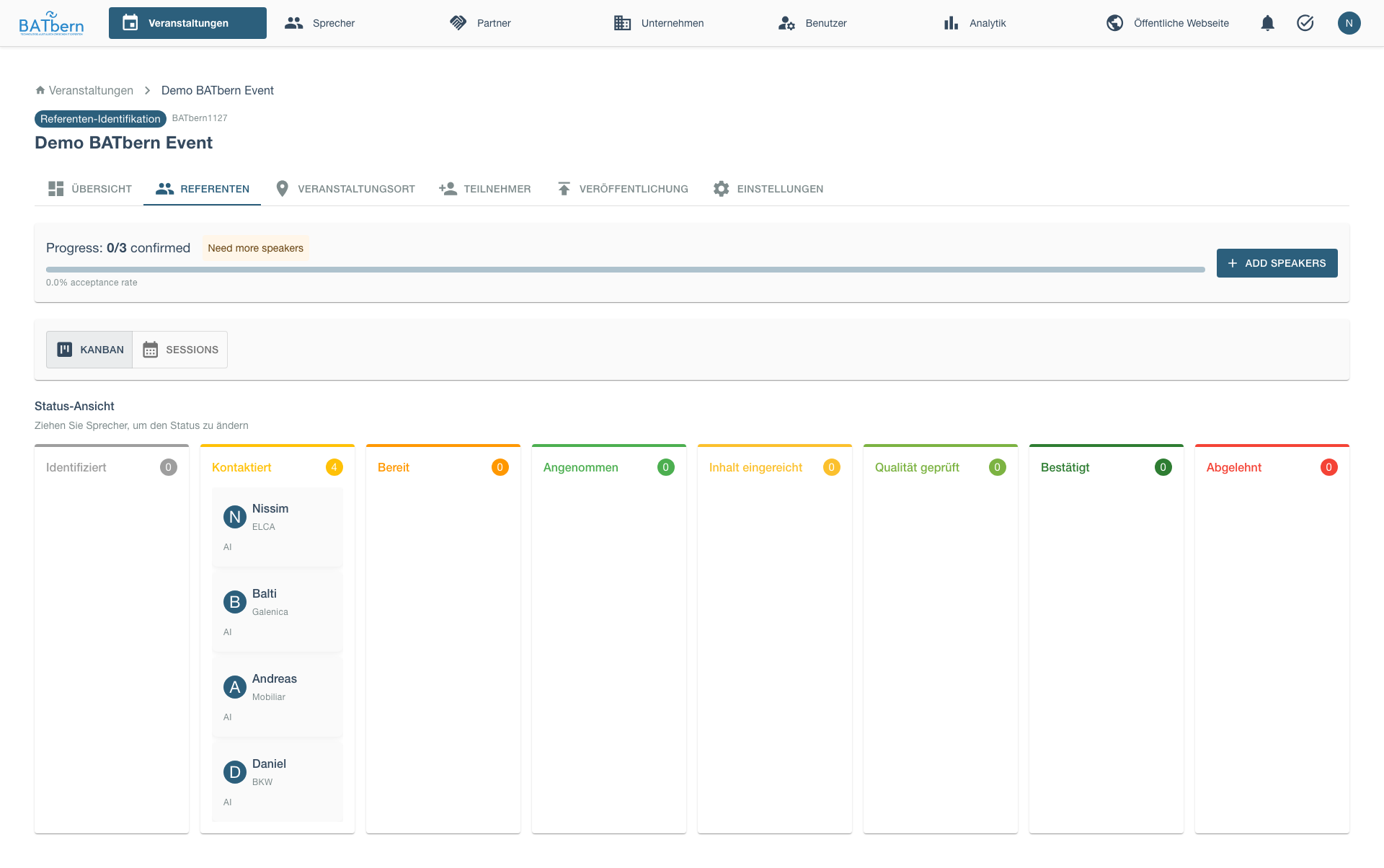 Kanban Contacted State